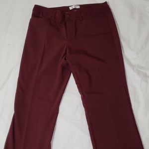 Wine Colored Dress Pants
